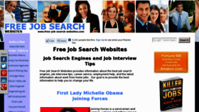 What Free-job-search-websites.com website looked like in 2013 (11 years ago)