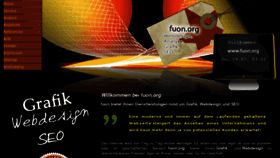 What Fuon.de website looked like in 2013 (10 years ago)