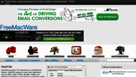 What Freemacware.com website looked like in 2013 (10 years ago)