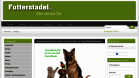 What Futterstadel.de website looked like in 2013 (10 years ago)