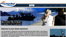 What Fishingtravelworld.com website looked like in 2013 (10 years ago)