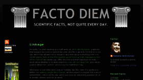 What Factodiem.com website looked like in 2013 (10 years ago)