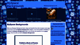 What Freemyspacebackgrounds.net website looked like in 2013 (10 years ago)