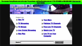 What Fancystream.com website looked like in 2013 (10 years ago)