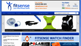 What Fitsense.co.uk website looked like in 2013 (10 years ago)