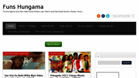 What Funshungama.com website looked like in 2013 (10 years ago)