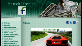 What Fin-freedom.org website looked like in 2013 (10 years ago)