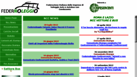 What Federnoleggio.it website looked like in 2013 (10 years ago)
