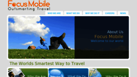 What Focus-mobile.com website looked like in 2013 (10 years ago)