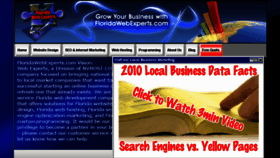 What Floridawebexperts.com website looked like in 2013 (10 years ago)