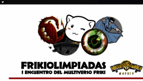 What Frikiolimpiadas.com website looked like in 2013 (10 years ago)
