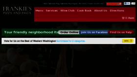What Frankiesredmond.com website looked like in 2013 (10 years ago)