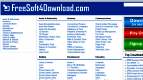 What Freesoft4download.com website looked like in 2013 (10 years ago)