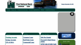 What Fnbchisholm.com website looked like in 2013 (10 years ago)
