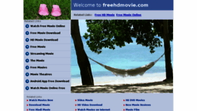 What Freehdmovie.com website looked like in 2013 (10 years ago)