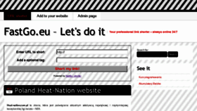 What Fastgo.eu website looked like in 2013 (10 years ago)