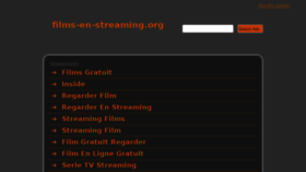 What Films-en-streaming.org website looked like in 2013 (10 years ago)