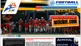 What Football2014.at website looked like in 2013 (10 years ago)