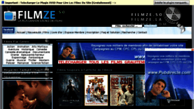 What Filmze.ws website looked like in 2013 (10 years ago)