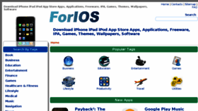 What Forios.net website looked like in 2013 (10 years ago)
