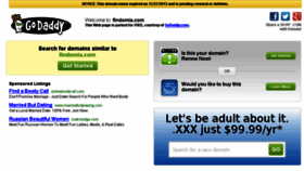 What Findomia.com website looked like in 2013 (10 years ago)