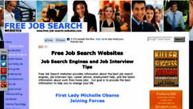 What Free-job-search-websites.com website looked like in 2014 (10 years ago)