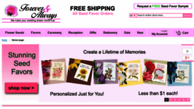 What Foreverandalways.com website looked like in 2014 (10 years ago)