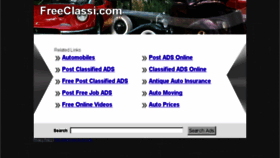 What Freeclassi.com website looked like in 2014 (10 years ago)