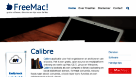 What Freemac.nl website looked like in 2014 (10 years ago)