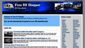 What Freervshopper.com website looked like in 2014 (10 years ago)