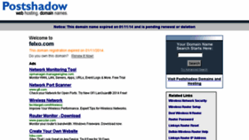 What Felxo.com website looked like in 2014 (10 years ago)