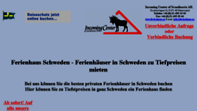 What Ferienhaus.se website looked like in 2014 (10 years ago)
