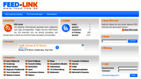 What Feed-link.de website looked like in 2014 (10 years ago)