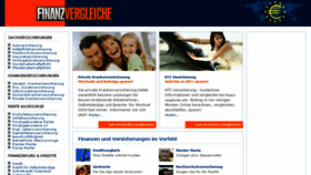 What Finanz-vergleiche.info website looked like in 2014 (10 years ago)