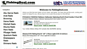 What Fishingdeal.com website looked like in 2014 (10 years ago)