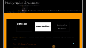 What Fotografosartisticos.es website looked like in 2014 (10 years ago)