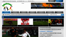 What Futbolunsesi.com website looked like in 2014 (10 years ago)