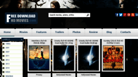 What Freedownloadhdmovies.com website looked like in 2014 (10 years ago)