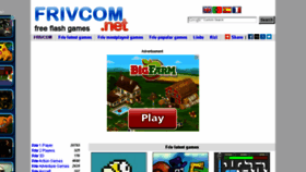 What Frivcom.net website looked like in 2014 (10 years ago)