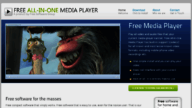 What Freemediaplayer.net website looked like in 2014 (10 years ago)