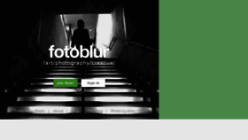 What Fotoblur.com website looked like in 2014 (10 years ago)