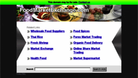 What Foodmarketexchange.com website looked like in 2014 (10 years ago)