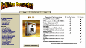 What Fxvideoconverter.com website looked like in 2014 (10 years ago)