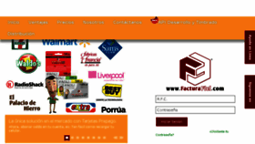 What Facturafiel.com website looked like in 2014 (10 years ago)