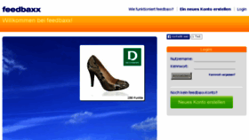 What Feedbaxx.de website looked like in 2014 (10 years ago)