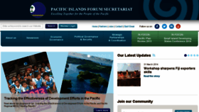 What Forumsec.org website looked like in 2014 (10 years ago)