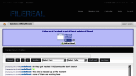 What Filereal.com website looked like in 2014 (10 years ago)