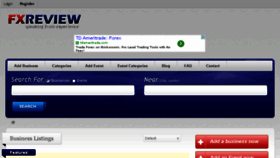 What Fxreview.co website looked like in 2014 (10 years ago)