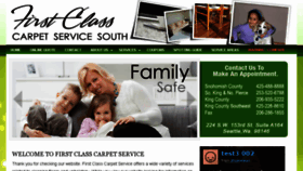 What Firstclasscarpetservice.com website looked like in 2014 (10 years ago)