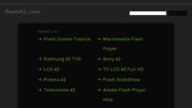 What Flash42.com website looked like in 2014 (10 years ago)